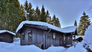 Exterior - Waldsee Ferienhaus mit Kamin,w-lan (Clausthal-Zellerfeld)