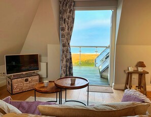 Apartment (Strandkrone) | Wohnzimmer | Fernseher