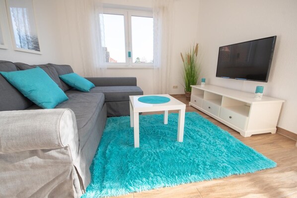 Lägenhet | Vardagsrum | Tv