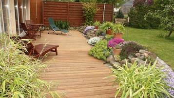 Ferienhaus (Ferienhaus am Kuhmoor) | Unterkunftsgelände