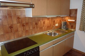 Apartment | Eigene Küche | Kühlschrank, Mikrowelle, Herdplatte