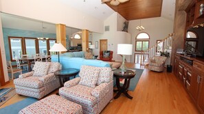 TV, table football, books