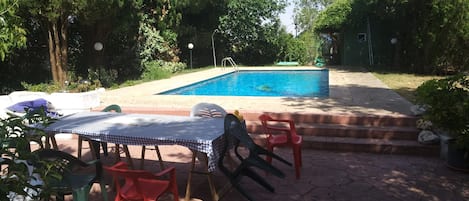 Alberca al aire libre