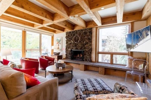 Appart'hôtel, 3 chambres | Salle de séjour