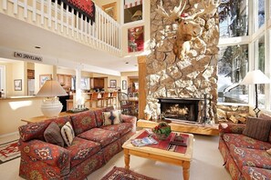 House, 5 Bedrooms | Living area | TV, offices - Snowmass Home with Hot Tub, Decks & Mountain Views - 921 by RedAwning (Snowmass Village)