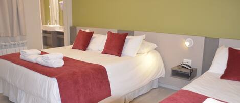 Wi-Fi de cortesia, roupa de cama