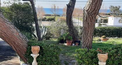 Apartment in Villa Valentini, seafront, Gulf of Gaeta, parking included