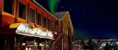 Façade de l’hébergement