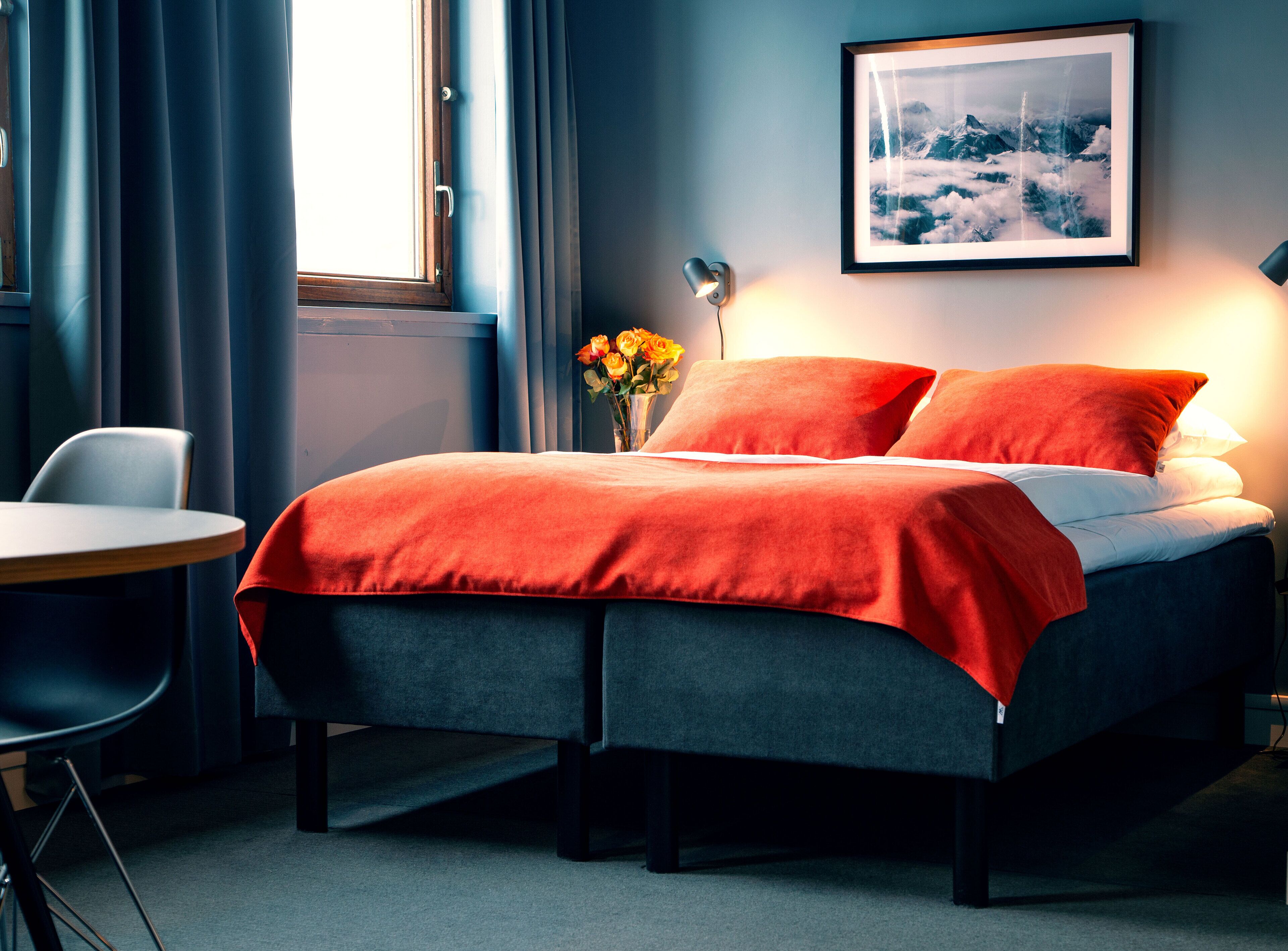 Suite – standard | Skrivebord, lydisolert, strykejern/-brett og wi-fi (inkludert)