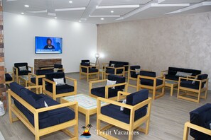 Sala de estar en el lobby