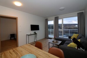 42-inch Smart TV with cable channels, TV, Netflix