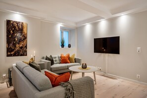 Appartement, 3 chambres (Ground Floor, apt 1) | Salle de séjour