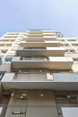 Façade de l’hébergement