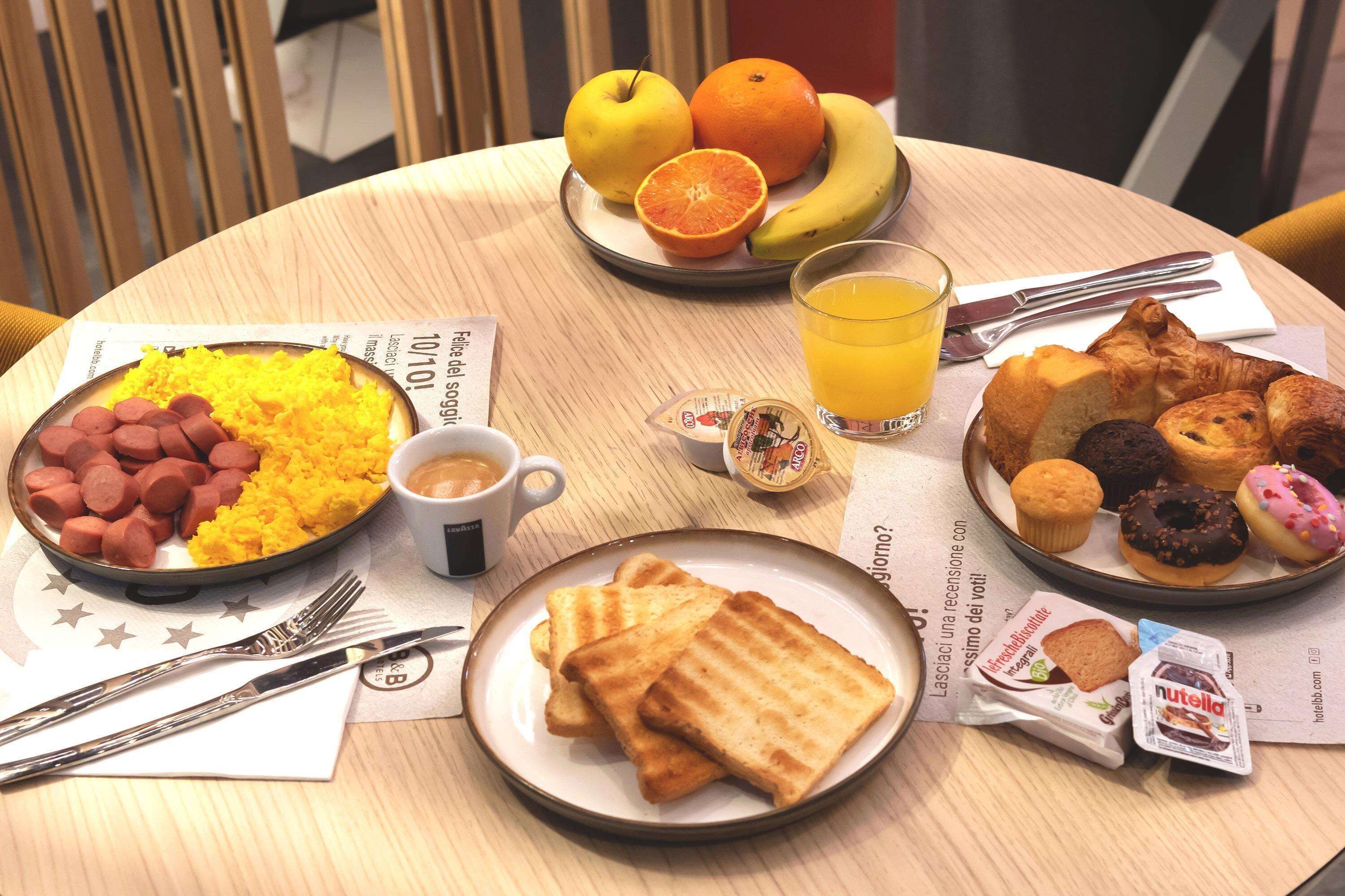 daily buffet breakfast (eur 12 per person)