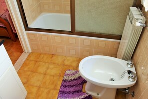 Combined shower/tub - apartment in the historic center (Pulcherini)