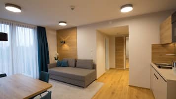 Executive kamer | Woonruimte | Flatscreentelevisie en vloerwarming