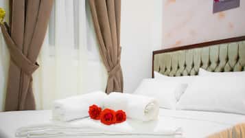 Kahden hengen economy-huone | Minibaari, äänieristys, silitysrauta/-lauta, ilmainen Wi-Fi