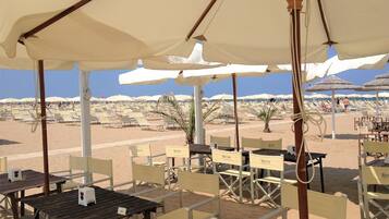 Bar sulla spiaggia