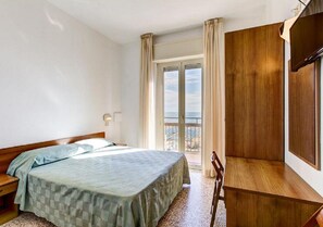 Premium bedding, memory-foam beds, in-room safe, desk