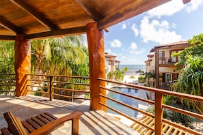 Luxury Villa, Multiple Bedrooms, Ocean View, Beachside | Balcony - Solaria Villas (San Pedro)