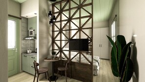 Traditional Studio | Hypo-allergenic bedding, in-room safe, desk, blackout drapes