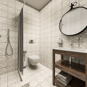 Traditional Double Room | Bathroom - Casa Del Sol - Adults Only (Rhodes)