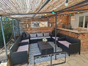 Terrace/patio - Villa with pool near Lake Ste Croix (Régusse)