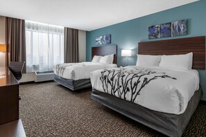 Room, 2 Queen Beds, Accessible, Non Smoking | Desk, free WiFi, bed sheets - Sleep Inn Waukee-West Des Moines (Waukee)