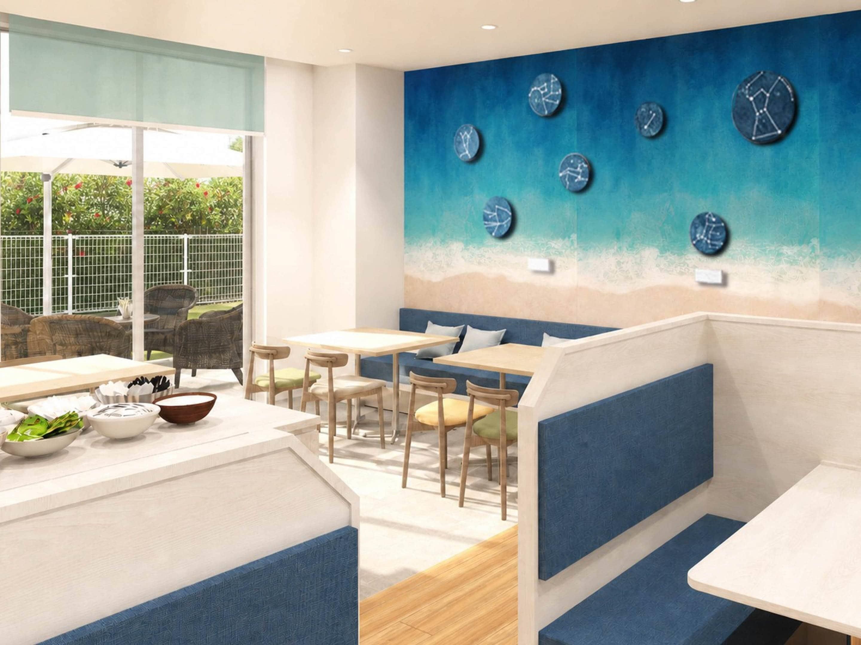 Breakfast area