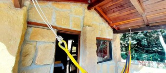 Stone cabin for couple