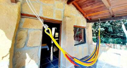 Steinkabine für Paare