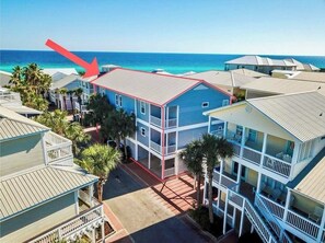 Exterior - Steps to Private Beach - Private Heated Pool - 30A - Near Seaside - Sleeps 27 (Santa Rosa Beach)