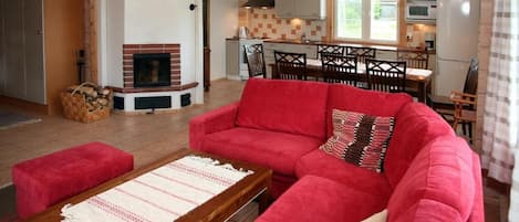 Classic House, Sauna | Living room