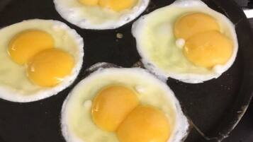 Daily buffet breakfast (EUR 12.50 per person)