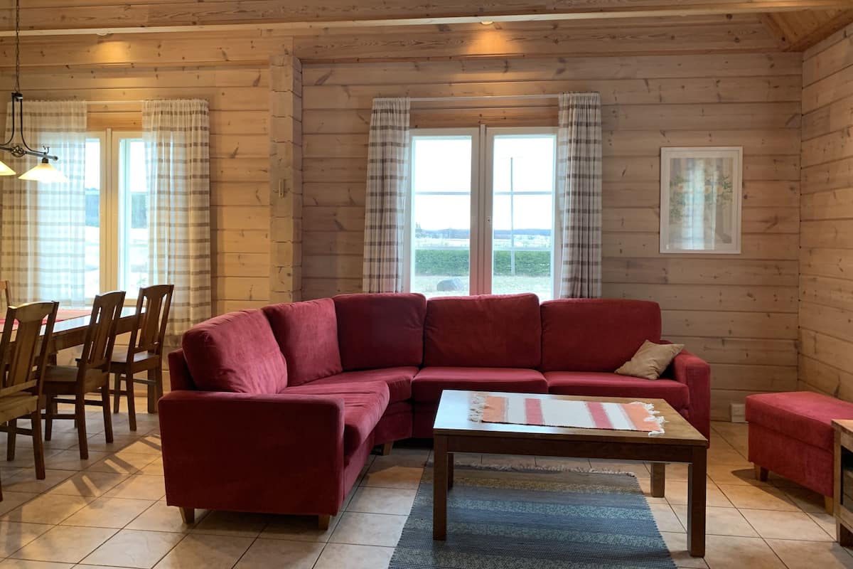 Basic House, Sauna | Living room