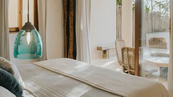 3 habitaciones, ropa de cama de alta calidad y colchones con pillow-top