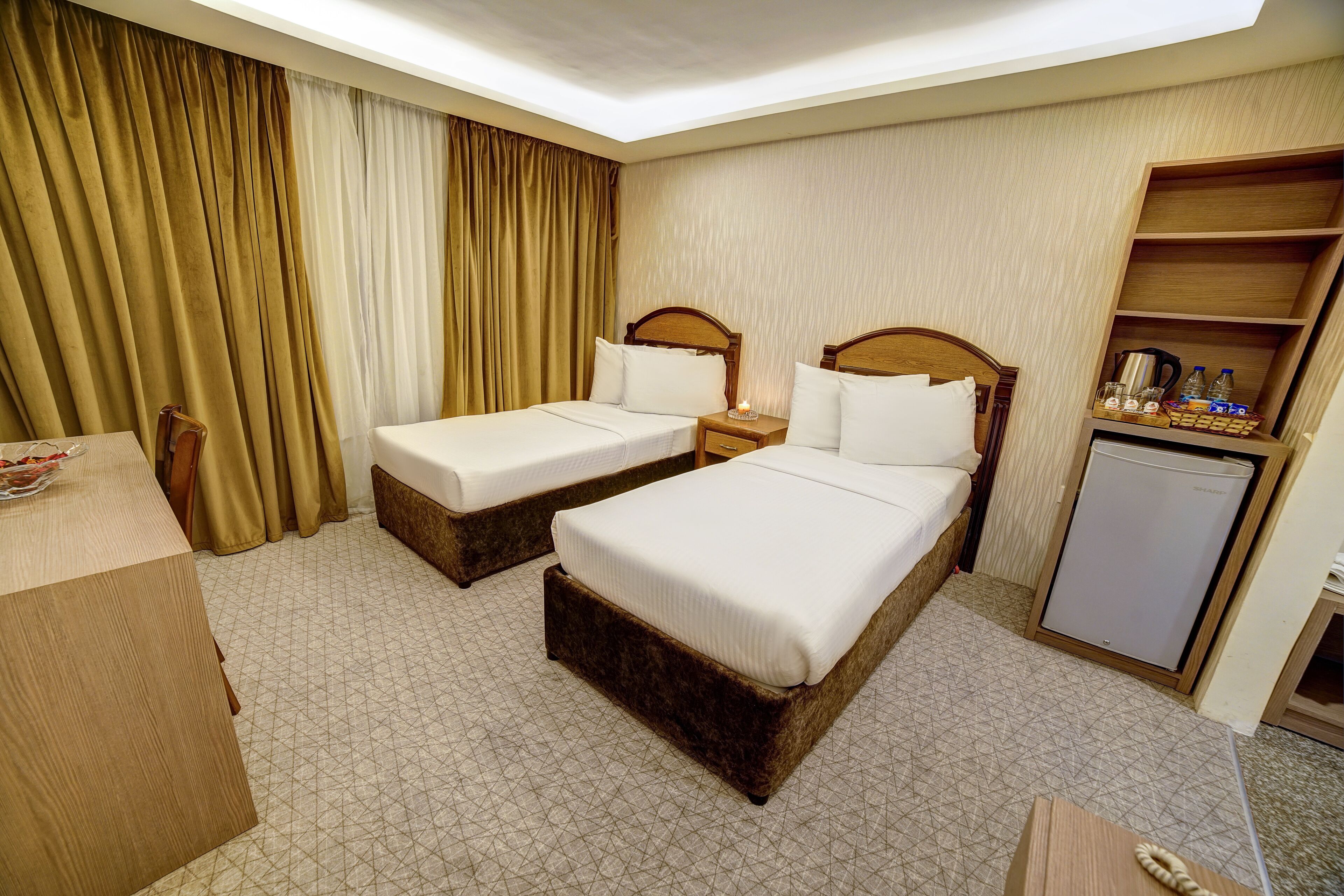 premium bedding, minibar, in-room safe, individually decorated