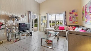 House (Private Pool house with game room, ne) | Living room - Enchanted Villa by Orlando Short Term (Kissimmee)
