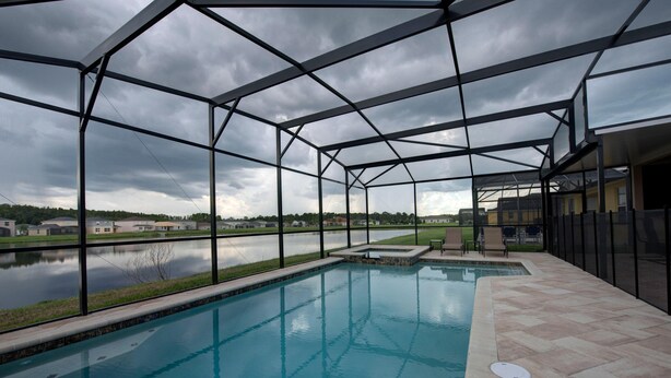 House (Gated Community! Sparkling private po) | Pool - Sunset Lake Villa by Orlando Short Term (Kissimmee)