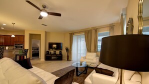 House (Gated Community! Sparkling private po) | Living room - Sunset Lake Villa by Orlando Short Term (Kissimmee)