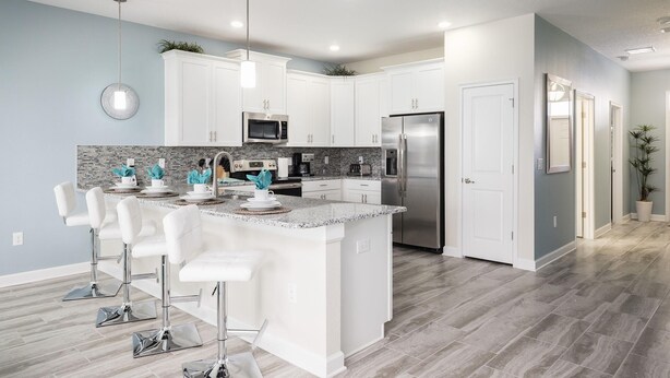 House (Champions Gate Resort, game room, pri) | Private kitchen | Coffee/tea maker, oven, toaster, blender - Caribe Isle by Orlando Short Term (Davenport)