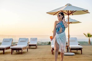 Terrace/patio - Villaggio Boutique Hotel Hersonissos - Adults Only (Hersonissos)