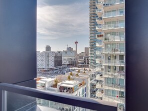 Balcony view - Luxury Penthouse 180 Degree Views, Downtown (Calgary)