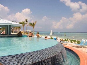 Outdoor pool - 1 Bd Suite - Poolside - Property on White Sandy Beach & Crystalline Water!  (East End)