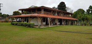 Majoituspaikan julkisivu