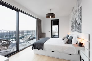 2 chambres, fer et planche Ă repasser, Wi-Fi, draps fournis