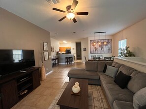 Smart TV, video-game console, DVD player, stereo