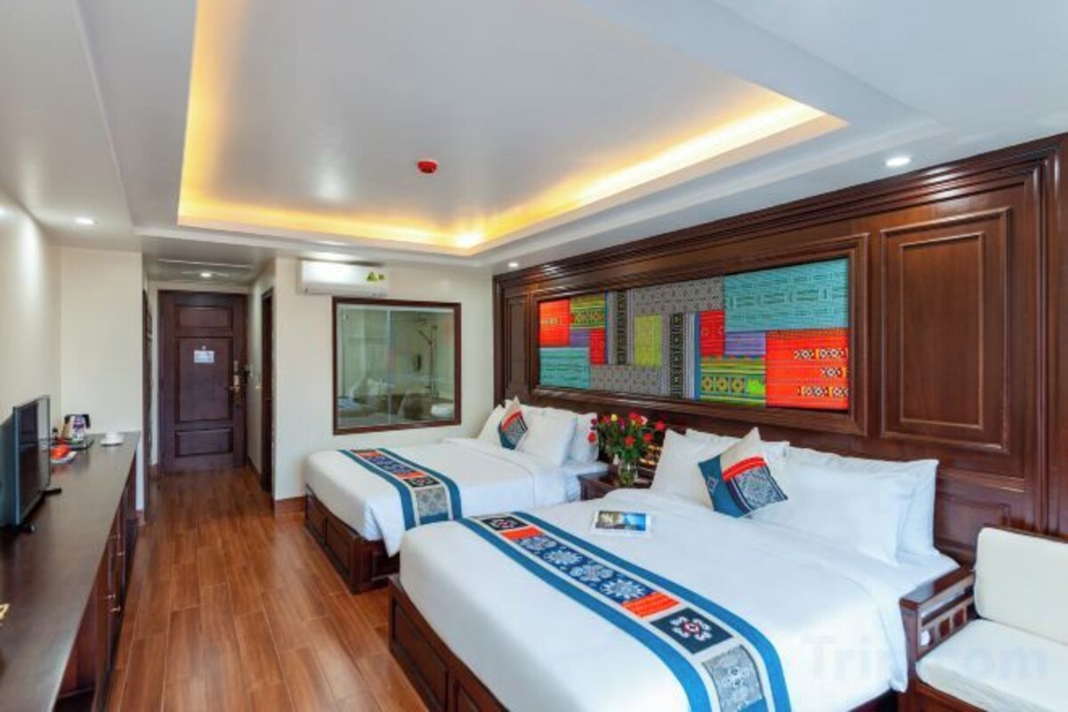 Ropa de cama de alta calidad y minibar