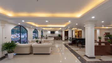 Sala de estar en el lobby