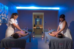 Body treatments, body scrubs, facials, manicures and pedicures